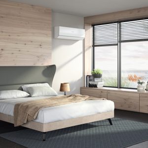 Vitoclima 300-S_Inneneinheit weiss_Schlafzimmer_Milieu Vitoclima 300-S_Inneneinheit weiss_Schlafzimmer_Milieu